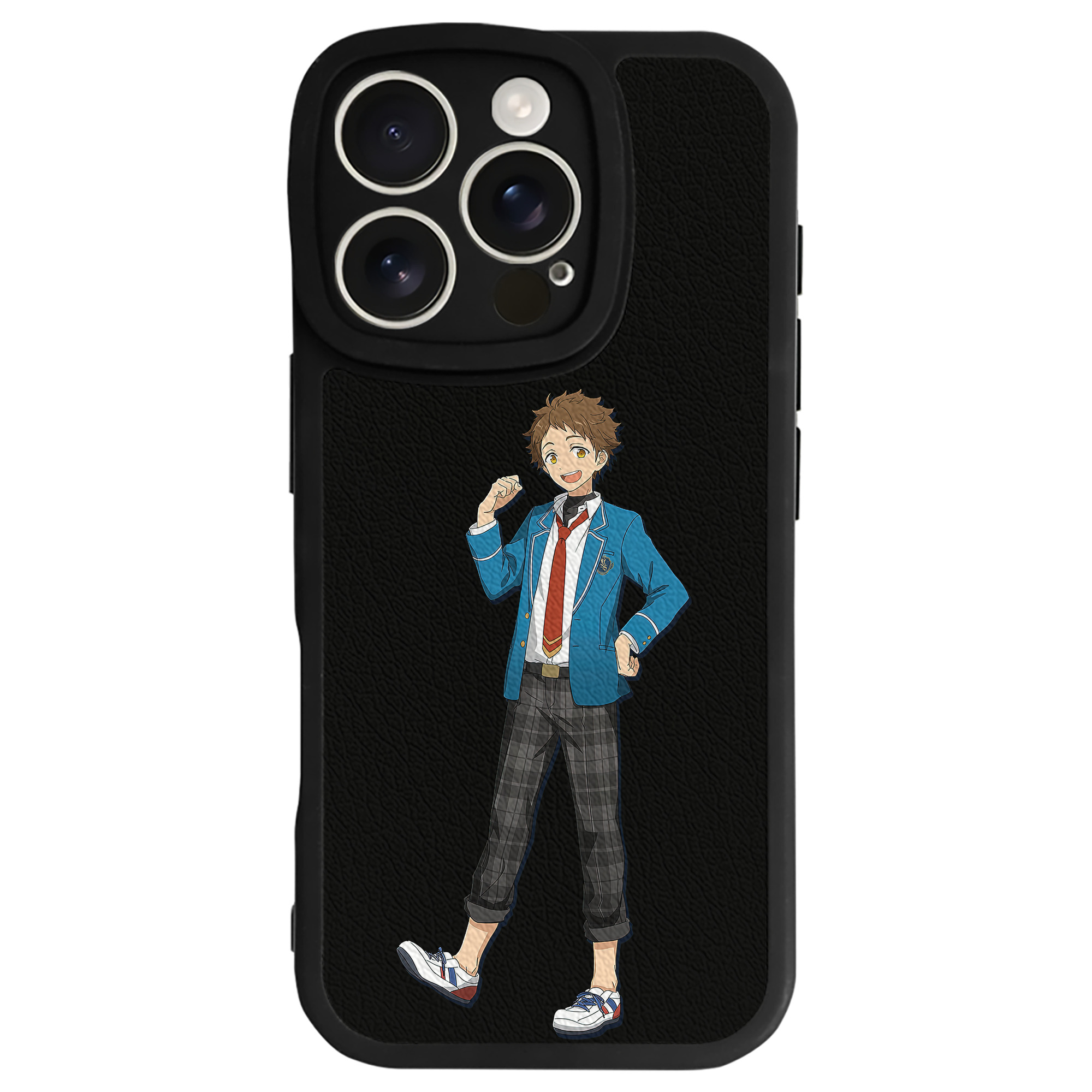 （画像用） あんさんぶるスターズ! Ensemble Stars 【iPhone 16シリーズ対応】シリコンスマホケース（レザー調） 材質：シリコン